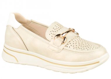 Μοκασίνια γυναικεία | Amarpies | AMD30007 | Χρυσό - Marvel - 